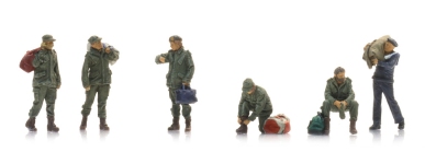 Artitec 5870149 - H0 - Wehrpflichtige Bahnsteig